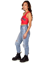 Load image into Gallery viewer, Tampa Spartans Red One Shoulder Top