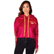 Load image into Gallery viewer, Virginia Tech Varsity Furry Hoodie