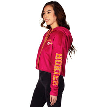 Load image into Gallery viewer, Virginia Tech Varsity Furry Hoodie