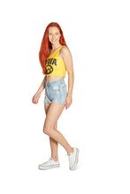 Load image into Gallery viewer, Iowa Hawkeyes Yellow One Shoulder Top