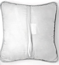 Load image into Gallery viewer, Tache Cotton Light Grey Silver Soothing Pastel Cushion Covers / Euro Sham (JHW-862)