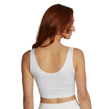 Load image into Gallery viewer, Tulane Roll Wave Crop Tank Top