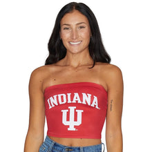 Load image into Gallery viewer, Indiana Hoosiers Crimson Tube Top