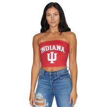 Load image into Gallery viewer, Indiana Hoosiers Crimson Tube Top