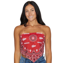 Load image into Gallery viewer, Indiana Hoosiers Bandana Top