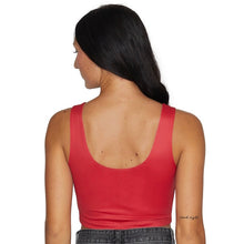 Load image into Gallery viewer, Indiana Hoosiers Crimson Crop Tank Top