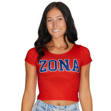Load image into Gallery viewer, University of Arizona Red Babydoll Tee