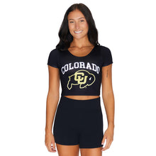 Load image into Gallery viewer, Colorado Boulder Black Babydoll Tee