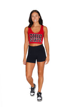 Load image into Gallery viewer, Ohio State OSU Buckeyes Red Crop Tank Top