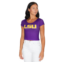 Load image into Gallery viewer, LSU Purple Babydoll Tee