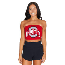Load image into Gallery viewer, Ohio State OSU Buckeyes Red Tube Top