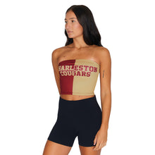 Load image into Gallery viewer, College of Charleston Two Tone Tube Top