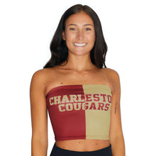 Load image into Gallery viewer, College of Charleston Two Tone Tube Top