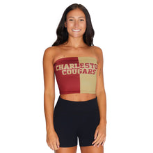 Load image into Gallery viewer, College of Charleston Two Tone Tube Top