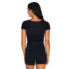 Load image into Gallery viewer, Boston College Black Babydoll Tee