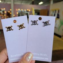 Load image into Gallery viewer, Tiny Cartoon Skull &amp; Crossbone