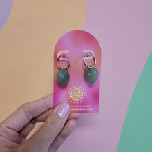Load image into Gallery viewer, Titanium Colorful Heart Charms