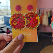 Load image into Gallery viewer, Horoscope Poses Earrings