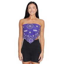 Load image into Gallery viewer, Northwestern Wildcats Bandana Top