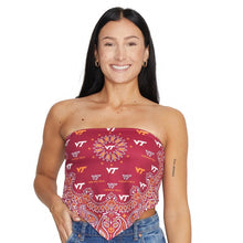 Load image into Gallery viewer, Virginia Tech Bandana Top
