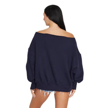 Load image into Gallery viewer, New Hampshire Wildcats Off the Shoulder Sweatshirt