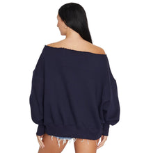 Load image into Gallery viewer, New Hampshire Wildcats Off the Shoulder Sweatshirt