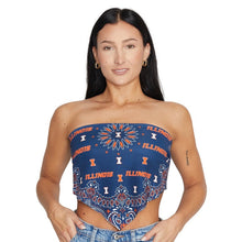 Load image into Gallery viewer, Illinois Fighting Illini Bandana Top