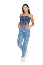 Load image into Gallery viewer, Illinois Fighting Illini Bandana Top