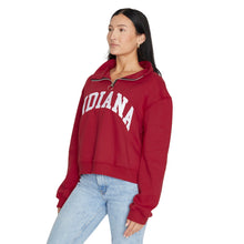 Load image into Gallery viewer, Indiana Hoosiers Quarter Zip Sweatshirt