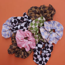 Load image into Gallery viewer, Checkered Scrunchies