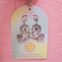 Load image into Gallery viewer, Pink Pony Chappell Roan Earrings