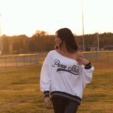 Load image into Gallery viewer, Penn State Vintage Off the Shoulder Sweatshirt