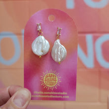 Load image into Gallery viewer, Celestial Pearl Earrings