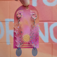 Load image into Gallery viewer, Squiggle Cutie Acrylic Earrings