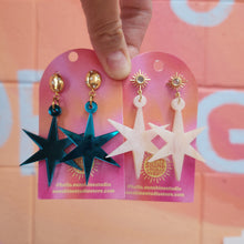 Load image into Gallery viewer, North Star Statement Earrings