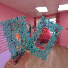 Load image into Gallery viewer, Teal Glitter Outlet Covers