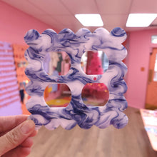 Load image into Gallery viewer, Marbled Navy &amp; White Outlet Covers