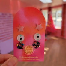 Load image into Gallery viewer, Happy Shapes Acrylic Stud Packs