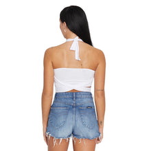 Load image into Gallery viewer, Boston College White Multi Way Bandeau Top