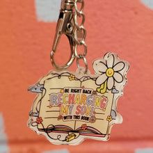 Load image into Gallery viewer, "BRB...Recharging My Soul..." Keychain