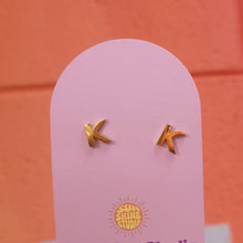 Load image into Gallery viewer, Initial Stud Earrings