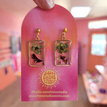 Load image into Gallery viewer, Golden Hour Flowers - Floral Earrings