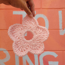 Load image into Gallery viewer, Crochet Large Flower Scrunchies