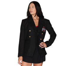 Load image into Gallery viewer, Ohio State OSU Buckeyes Hooded Blazer Jacket