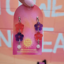 Load image into Gallery viewer, Colorful Dainty Daisies Earrings