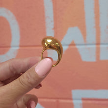Load image into Gallery viewer, Large Drop Titanium Ring