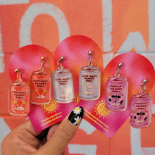 Load image into Gallery viewer, "Late Night Reader Soda" Earrings