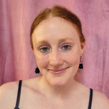Load image into Gallery viewer, Glass Beaded Bubbling Cauldron Earrings