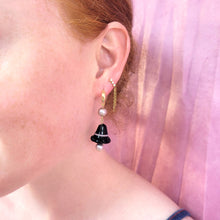 Load image into Gallery viewer, Glass Beaded Witchy Earrings