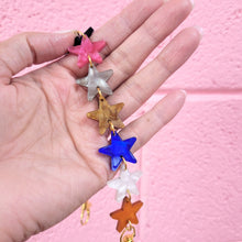 Load image into Gallery viewer, 12 Eras - Colorful Pearlescent Stars Bag or Pants Charm